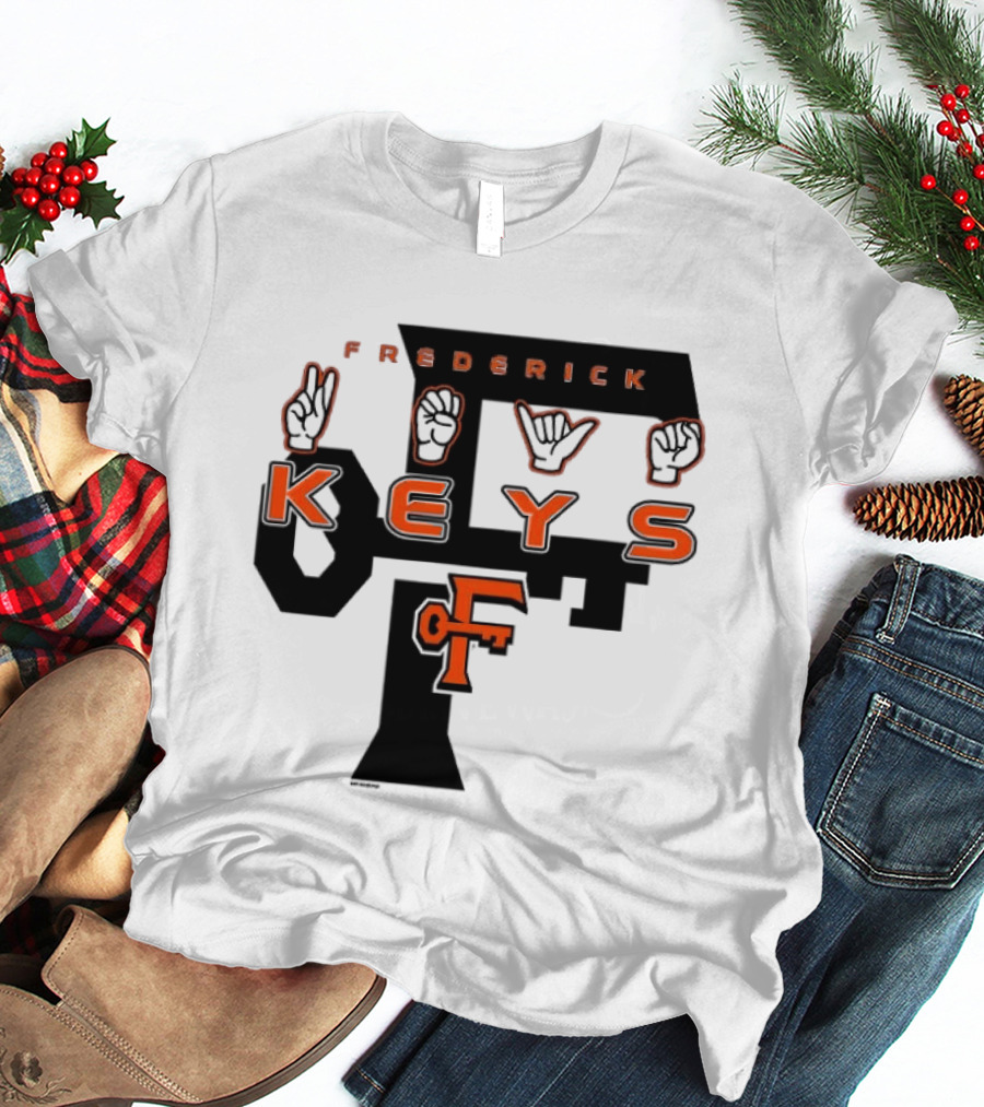 Frederick Keys Deaf Awareness 2026 Frederick Keys Logo Sign Language T-Shirt
