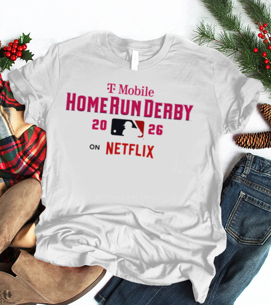 T Mobile Home Run Derby 2026 On Netflix MLB T-Shirt