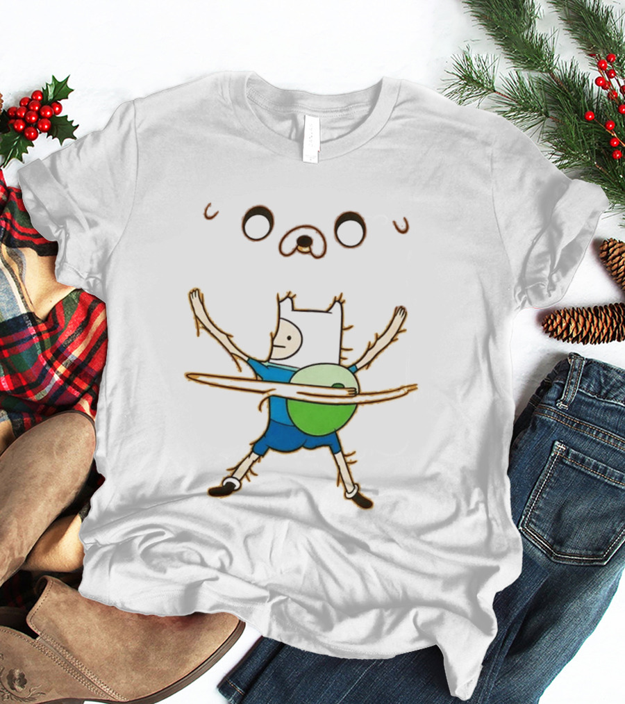 Adventure Time Finn And Jake Da Vinci T-Shirt