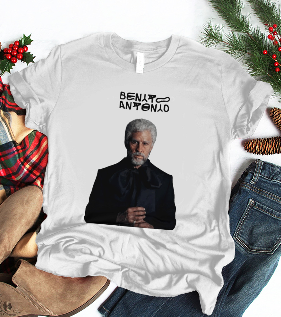Benito Antonio Character In Black Outfit T-Shirt