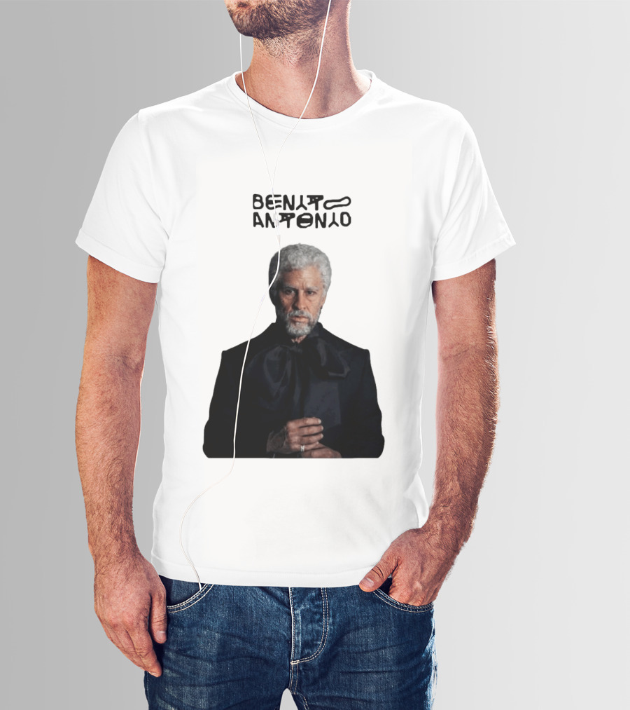 Benito Antonio Character In Black Outfit T-Shirt