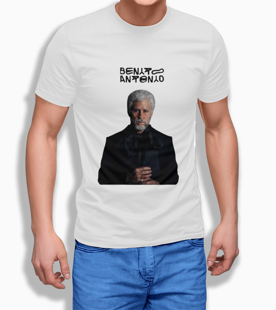Benito Antonio Character In Black Outfit T-Shirt