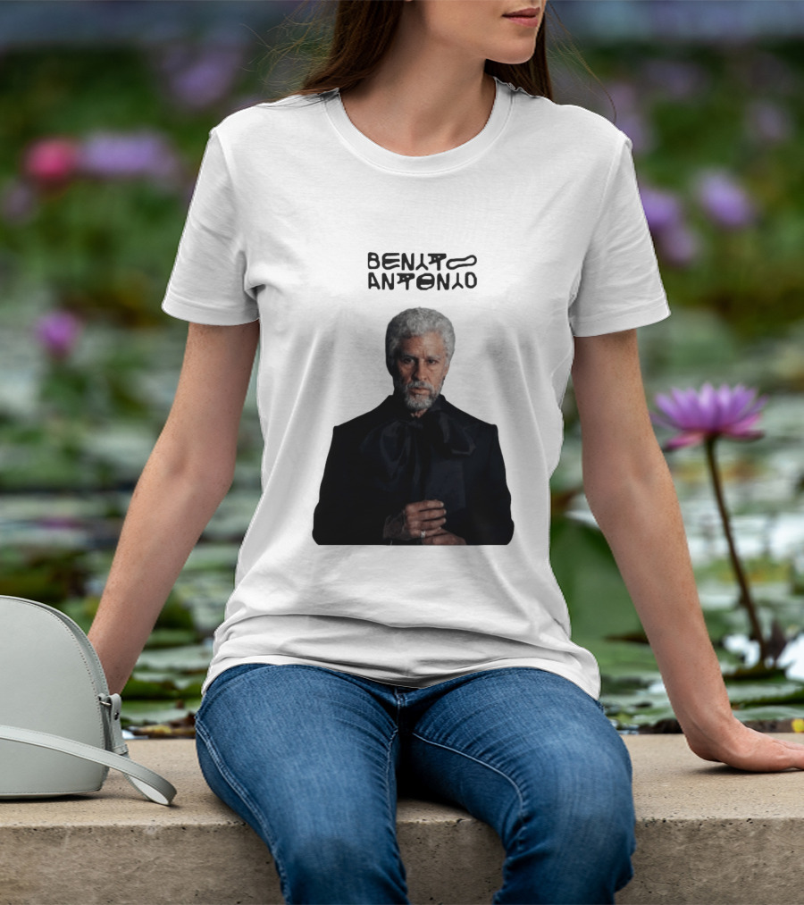 Benito Antonio Character In Black Outfit T-Shirt