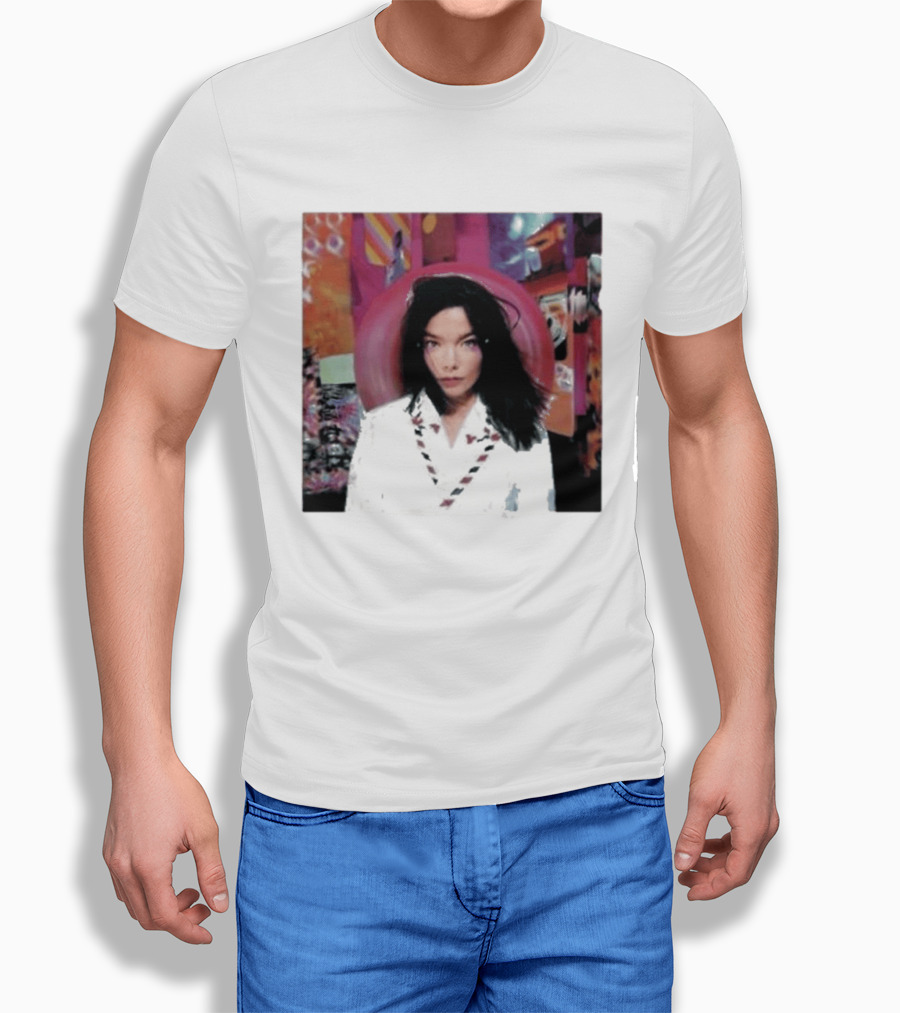 Bjork Post Album Cover Photographic Print T-Shirt
