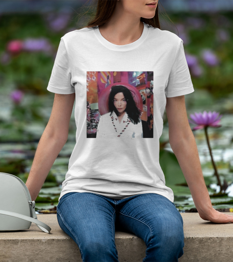 Bjork Post Album Cover Photographic Print T-Shirt