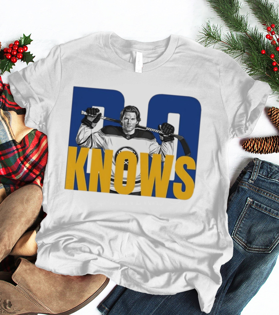 Bowen Byram Bo Knows Buffalo Sabres Hockey Jumper T-Shirt