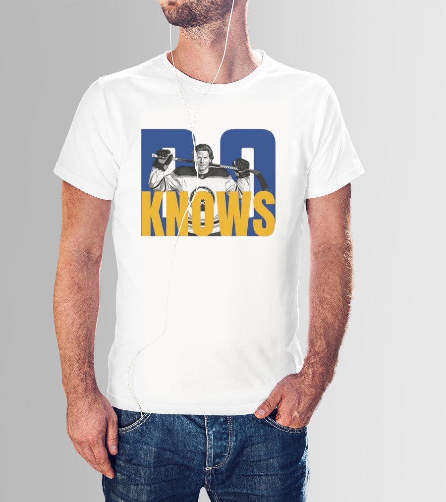Bowen Byram Bo Knows Buffalo Sabres Hockey Jumper T-Shirt