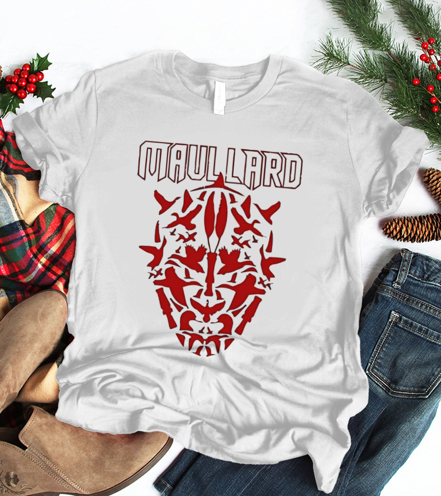 Maul Lard Darth Maul Star Wars Red Mask T-Shirt