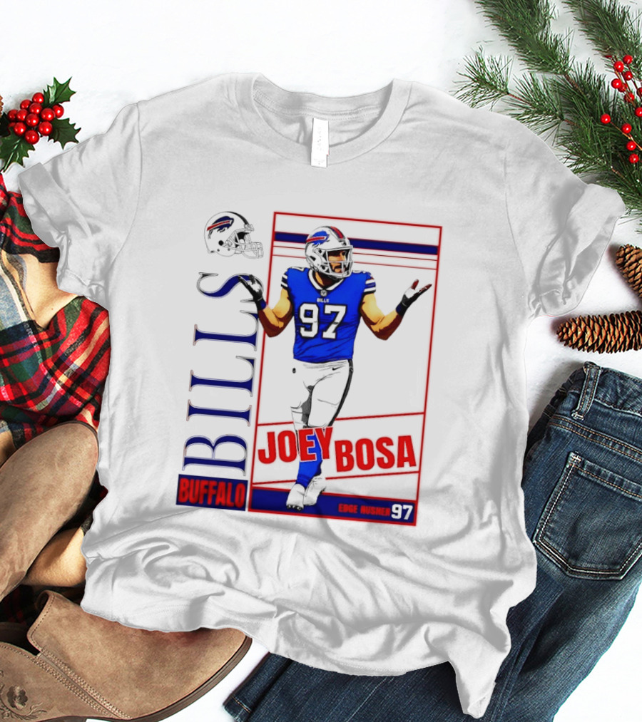 Joey Bosa Buffalo Bills Edge Rusher 97 NFL Football T-Shirt