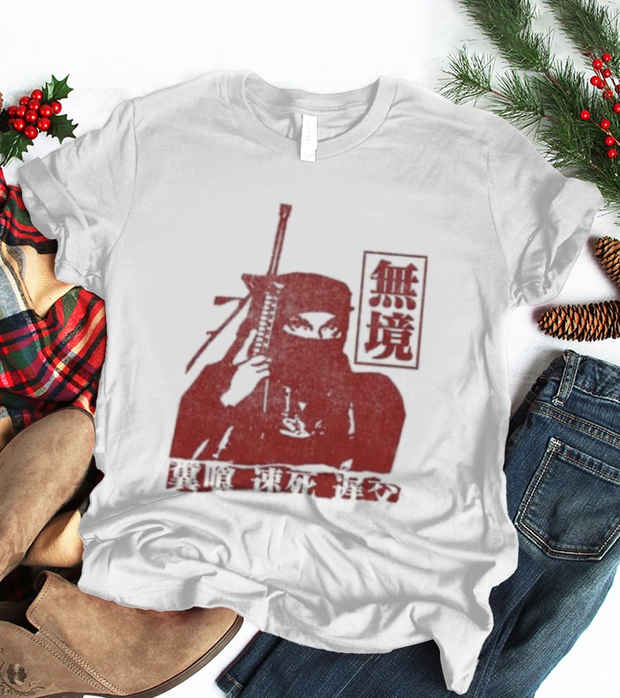 Jpegmafia Liberati Ninja Samurai Aesthetic Asian Calligraphy T-Shirt