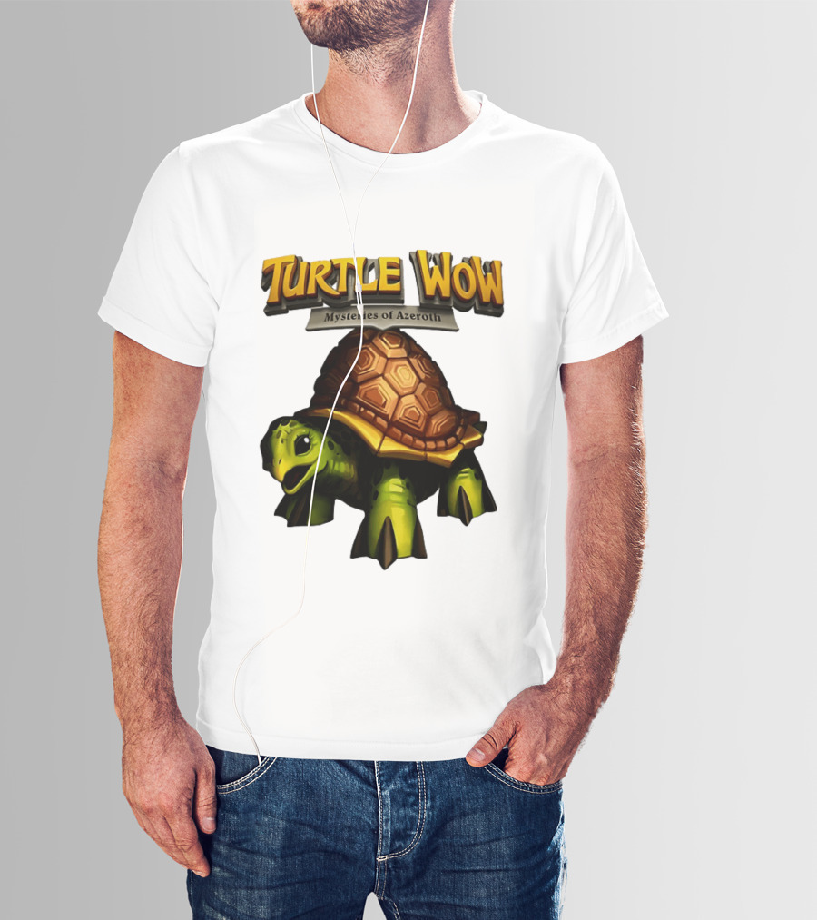 Turtle WoW Mysteries Of Azeroth Tortoise Adventure T-Shirt