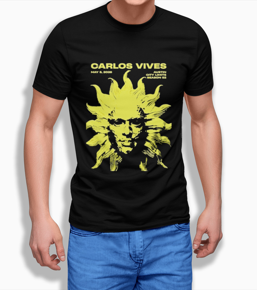 Carlos Vives May 6 2023 Austin City Limits Music Festival Austin TX Season 52 T-Shirt