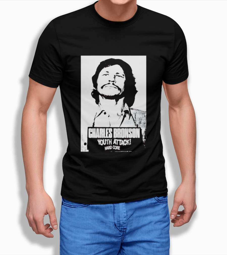 Charles Bronson Youth Attack Hardcore T-Shirt