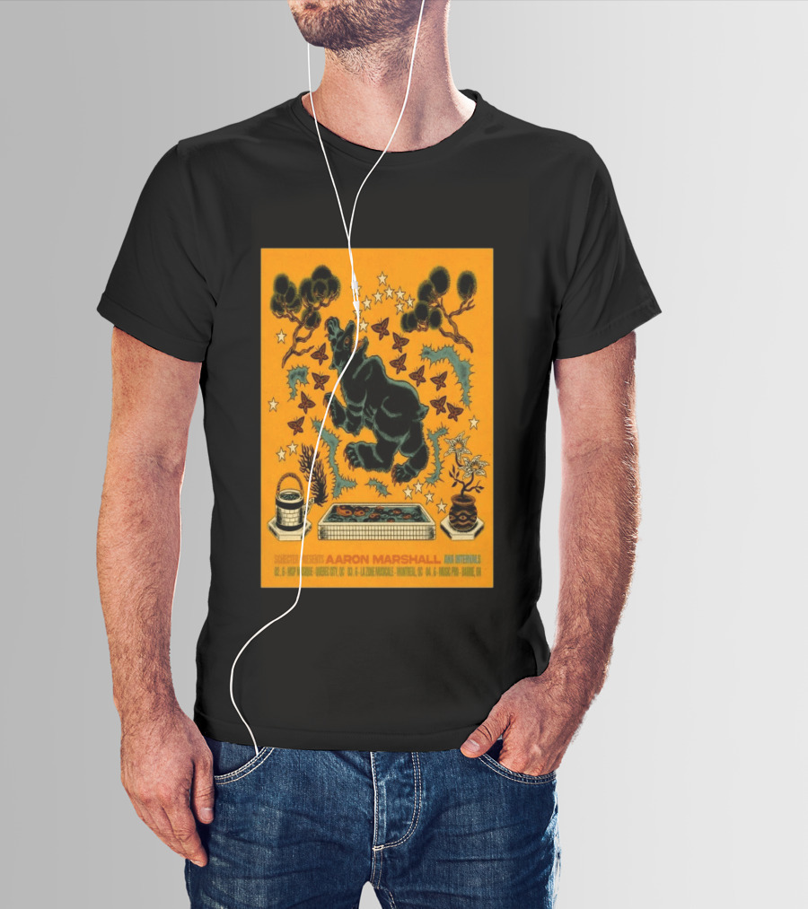 Aaron Marshall Intervals 2026 Canadian Clinic Tour Quebec City Montreal Barrie T-Shirt