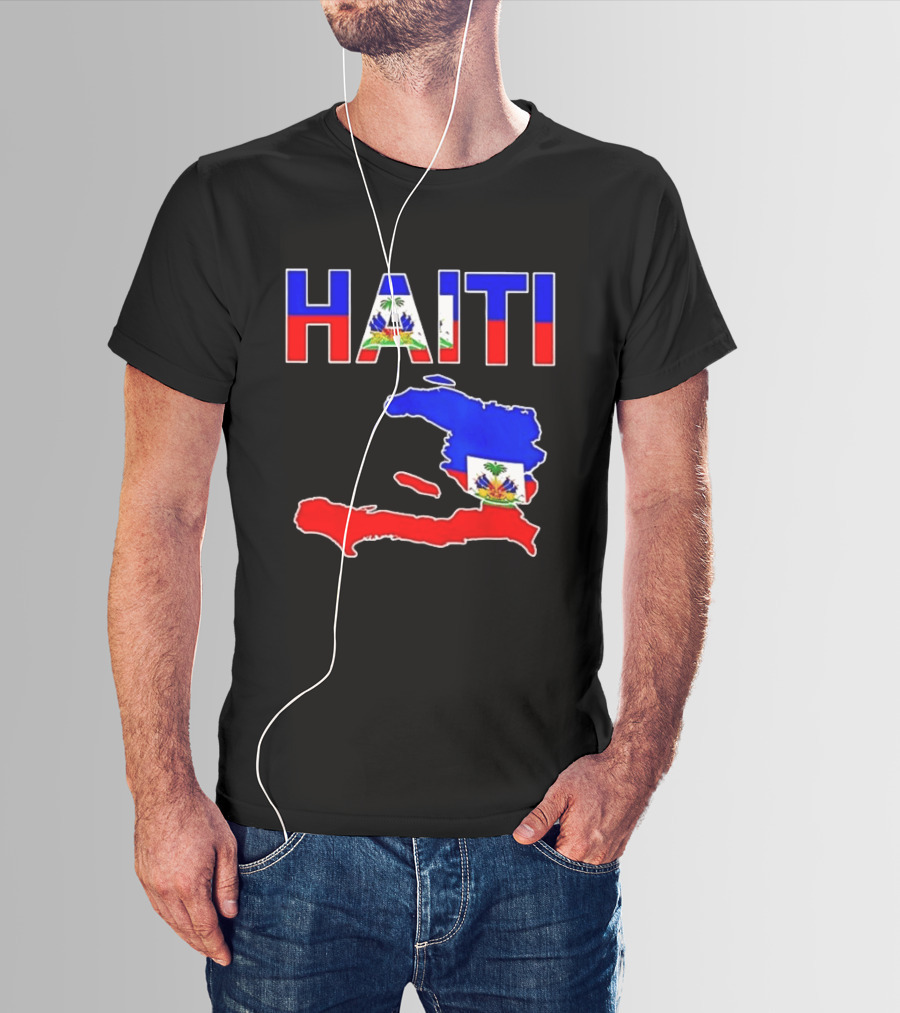 Haiti Flag Day 2026 Map Flag Haitian Pride Celebration T-Shirt