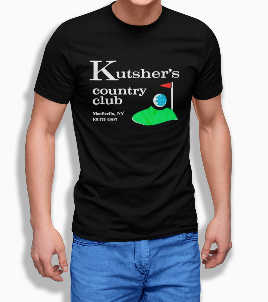 Kutsher's Country Club Monticello NY Established 1907 Retro Golf T-Shirt