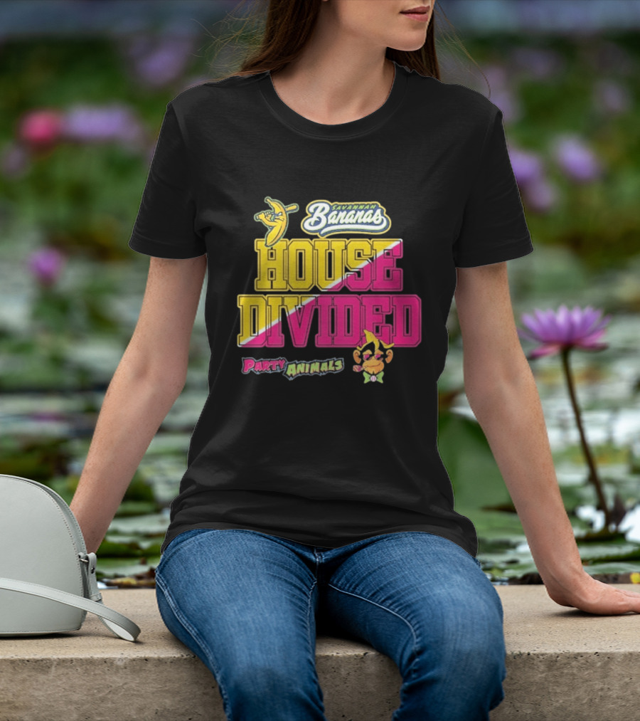 Savannah Bananas House Divided Party Animals T-Shirt