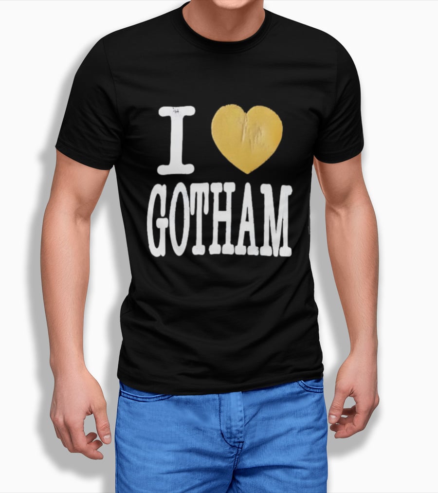 I Heart Gotham Golden Love T-Shirt