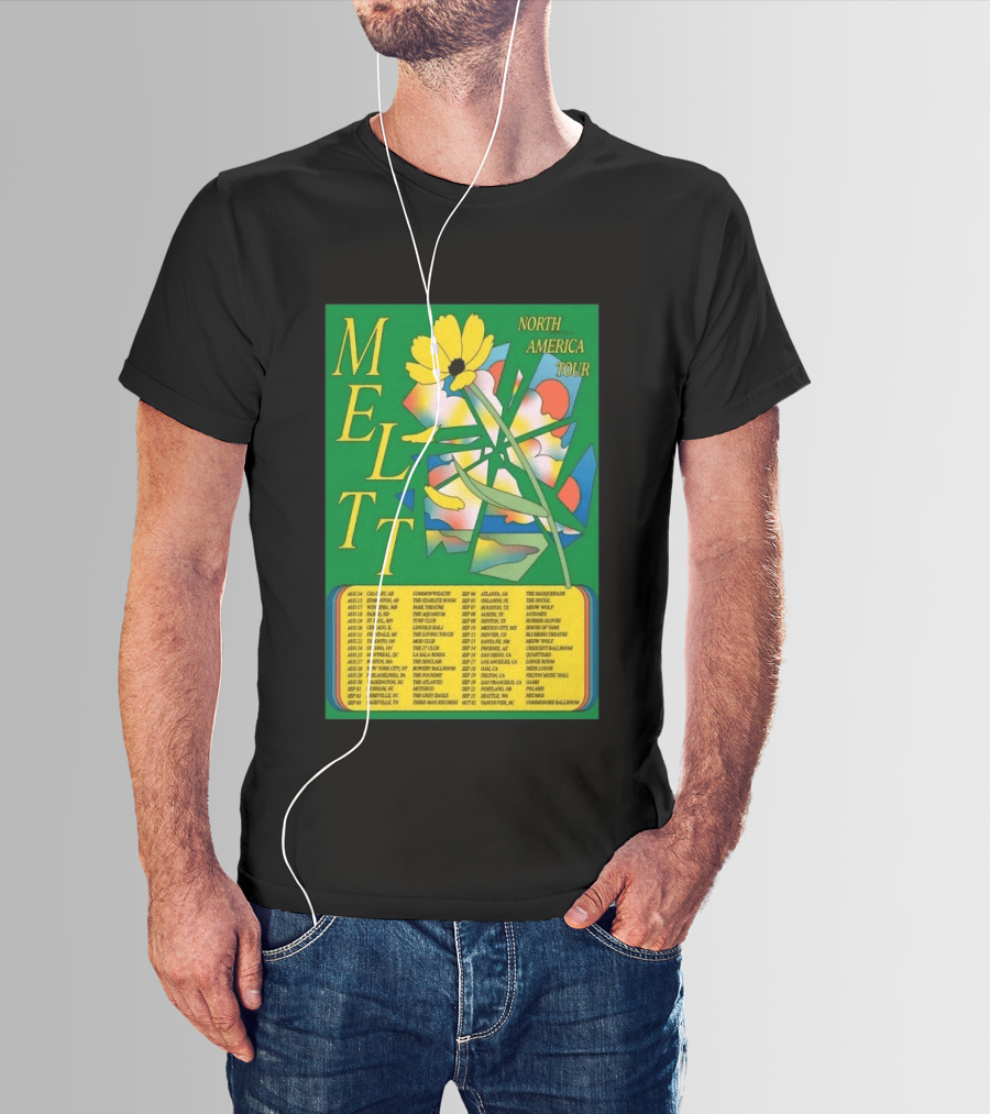MELTT North America Tour 26 With Flower T-Shirt