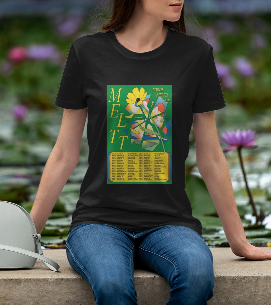 MELTT North America Tour 26 With Flower T-Shirt