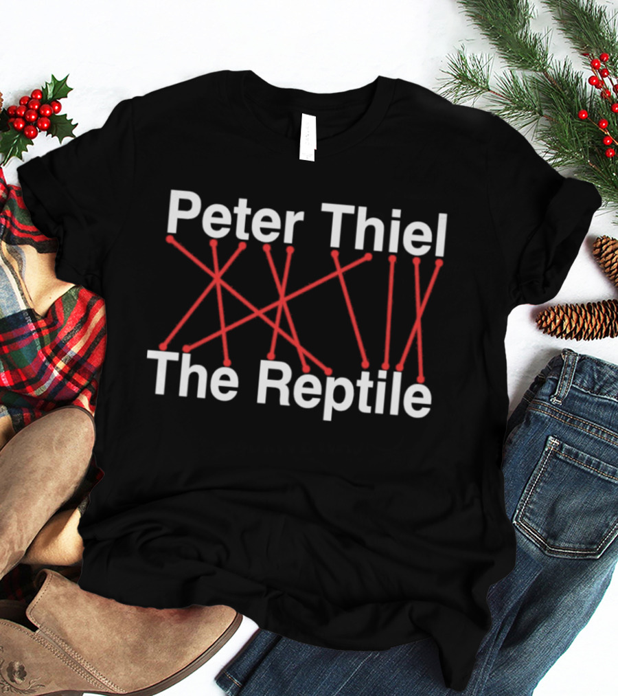 Peter Thiel XXXIX The Reptile T-Shirt