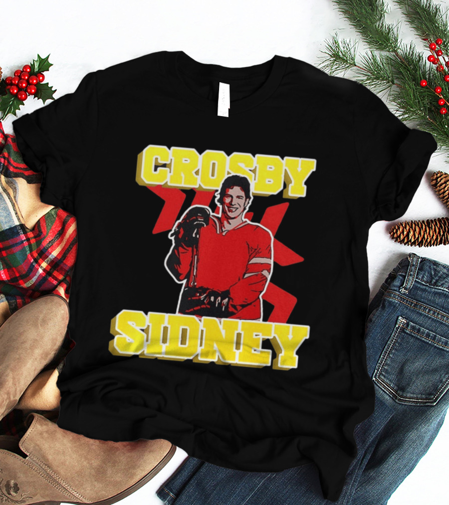 Crosby Sidney Pittsburgh Penguins Hockey NHL Legend T-Shirt