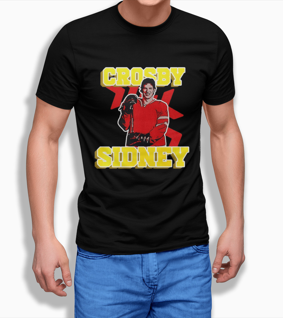 Crosby Sidney Pittsburgh Penguins Hockey NHL Legend T-Shirt