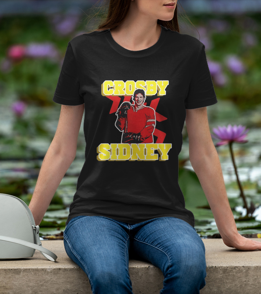 Crosby Sidney Pittsburgh Penguins Hockey NHL Legend T-Shirt