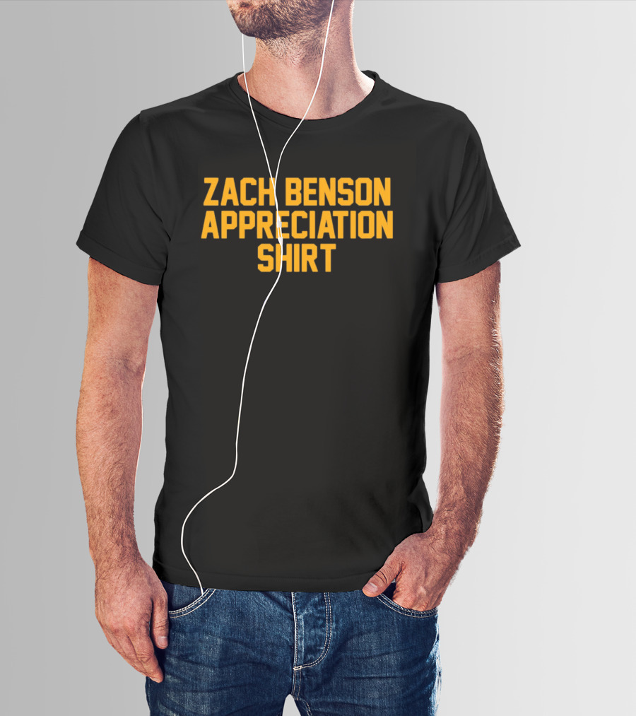 Zach Benson Appreciation Buffalo Sabres Fan T-Shirt