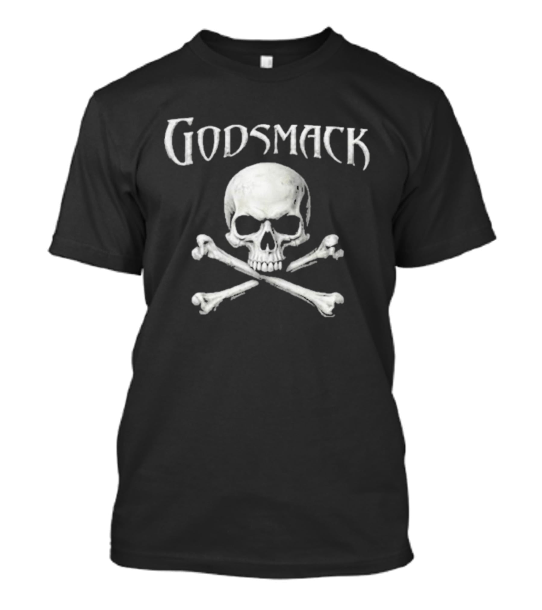 Godsmack Skull And Crossbones Boston Bad Boys T-Shirt