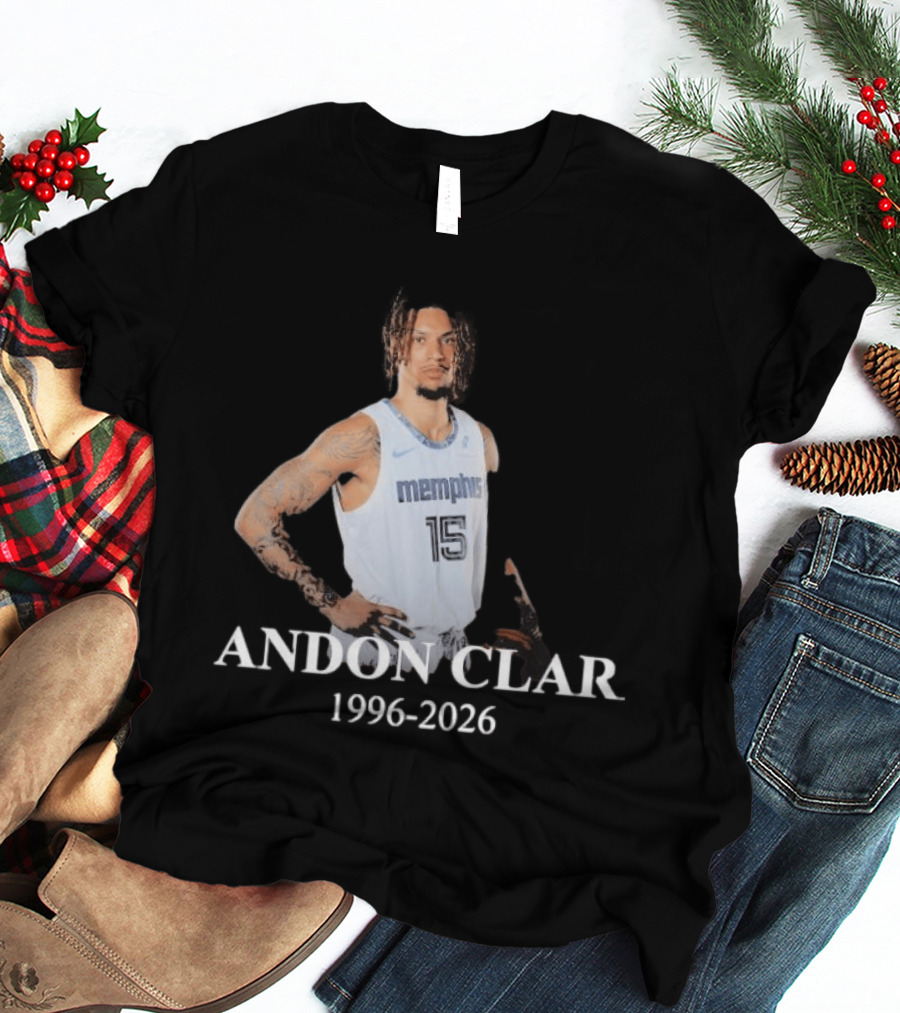 Andon Clar 1996 2026 Memphis 15 T-Shirt