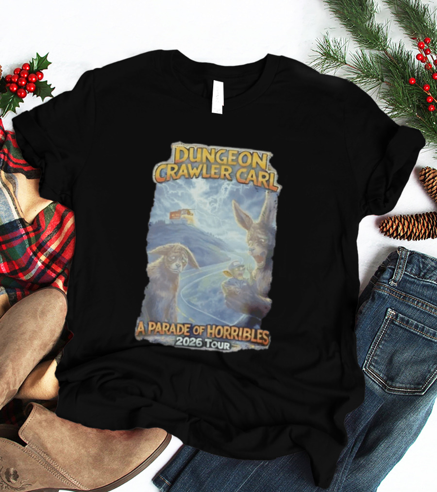 Dungeon Crawler Carl 2026 Tour A Parade Of Horribles Fantasy Adventure T-Shirt