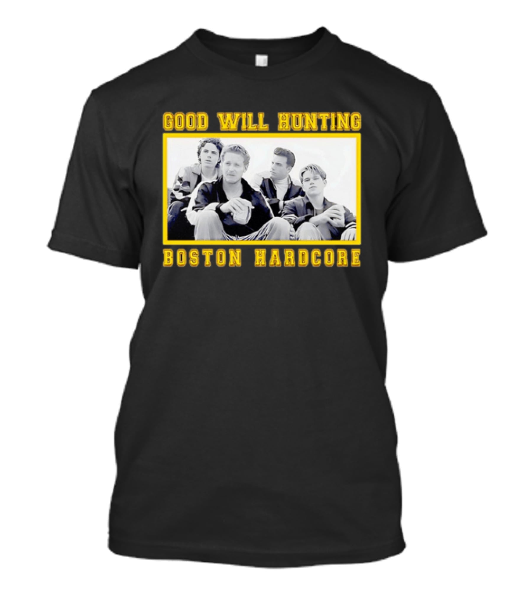 Good Will Hunting Boston Hardcore Matt Damon Ben Affleck T-Shirt