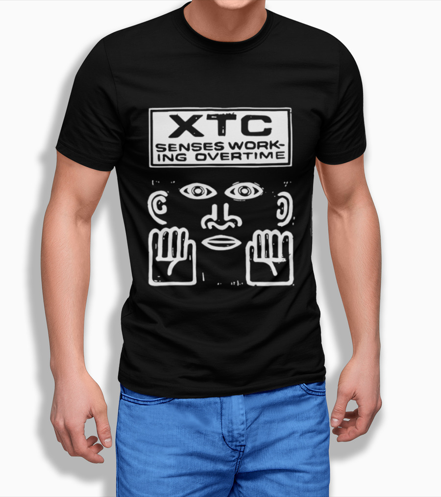 XTC Senses Working Overtime Eyes Ears Hands T-Shirt
