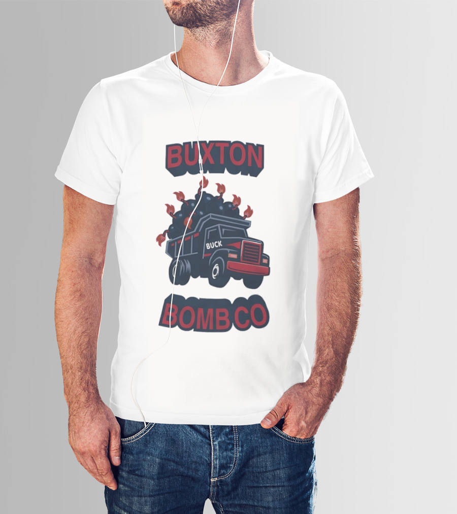 Buxton Bomb Co Buck Truckin' Explosive Truck T-Shirt