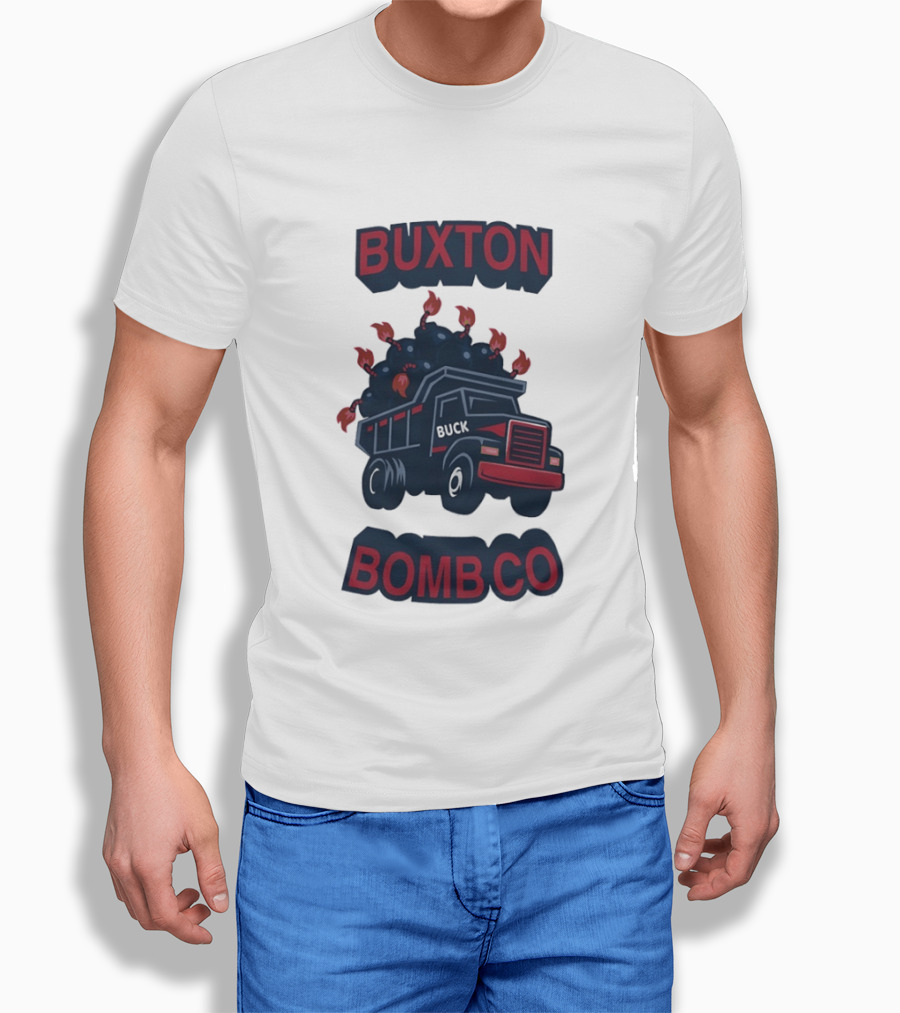 Buxton Bomb Co Buck Truckin' Explosive Truck T-Shirt