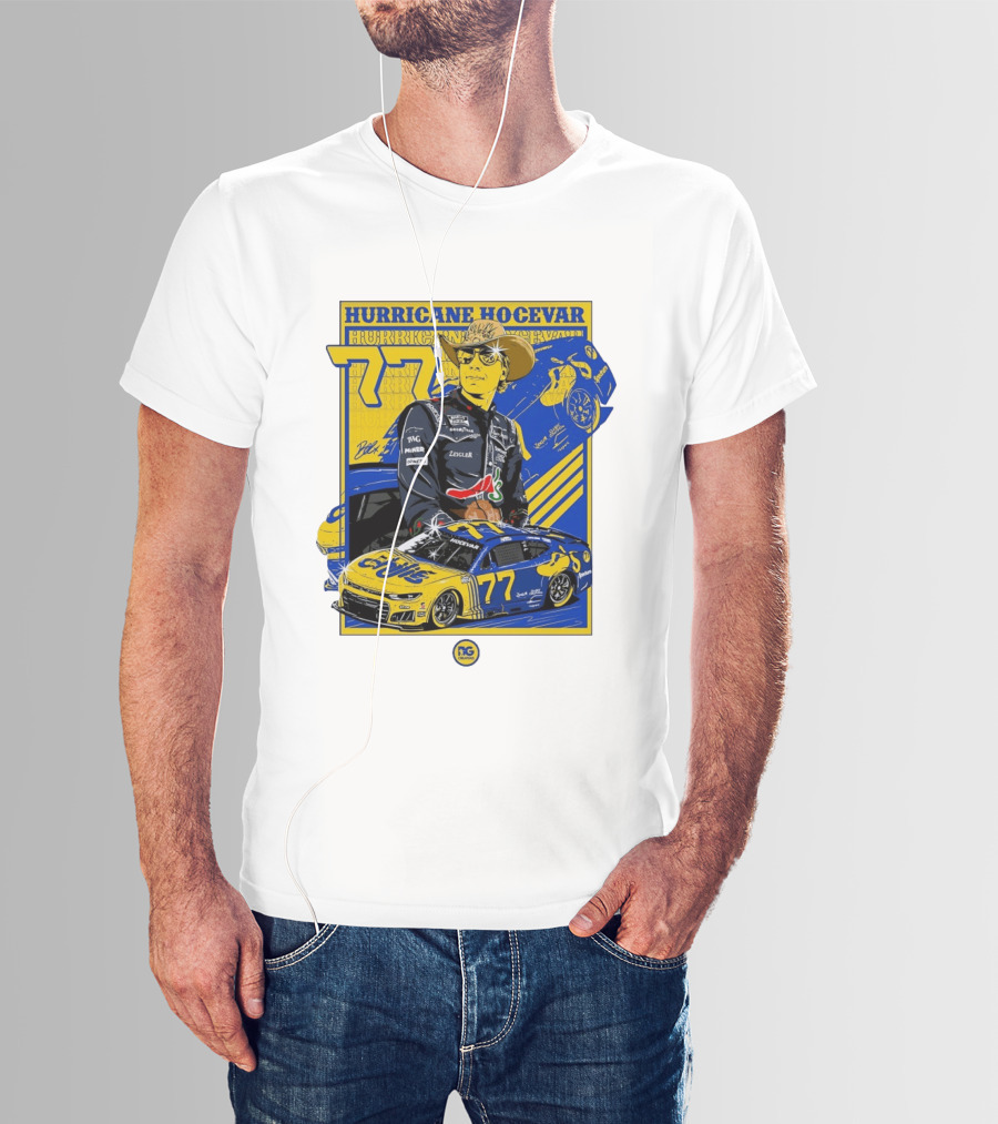 Hurricane Hocevar 77 Chili's Spire Motorsports NASCAR Chevrolet Carson Hocevar T-Shirt