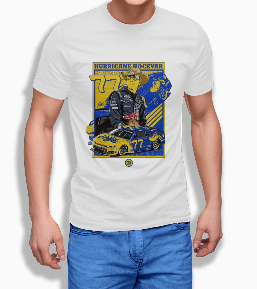 Hurricane Hocevar 77 Chili's Spire Motorsports NASCAR Chevrolet Carson Hocevar T-Shirt
