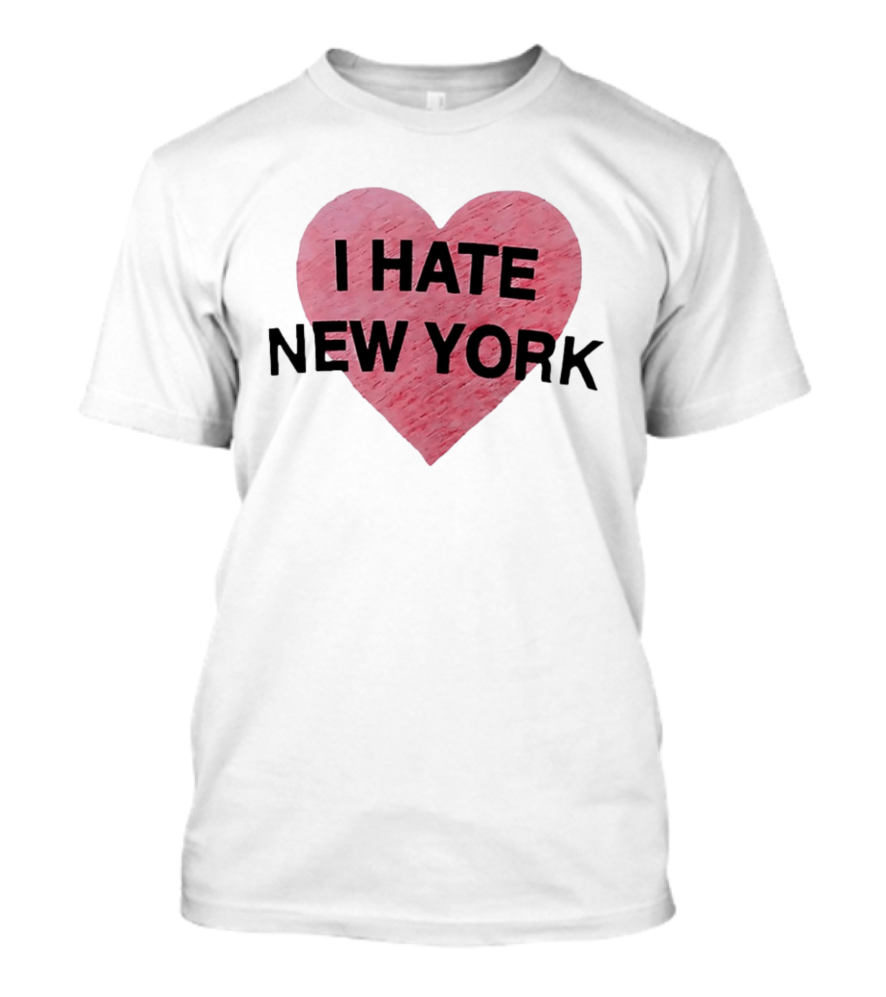 Hailey Van Lith I Hate New York Heart T-Shirt