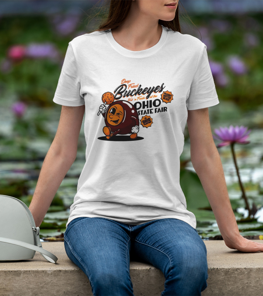 Ohio State Fair Deep Fried Buckeyes Hot'n Fresh Peanut Butter Bliss T-Shirt