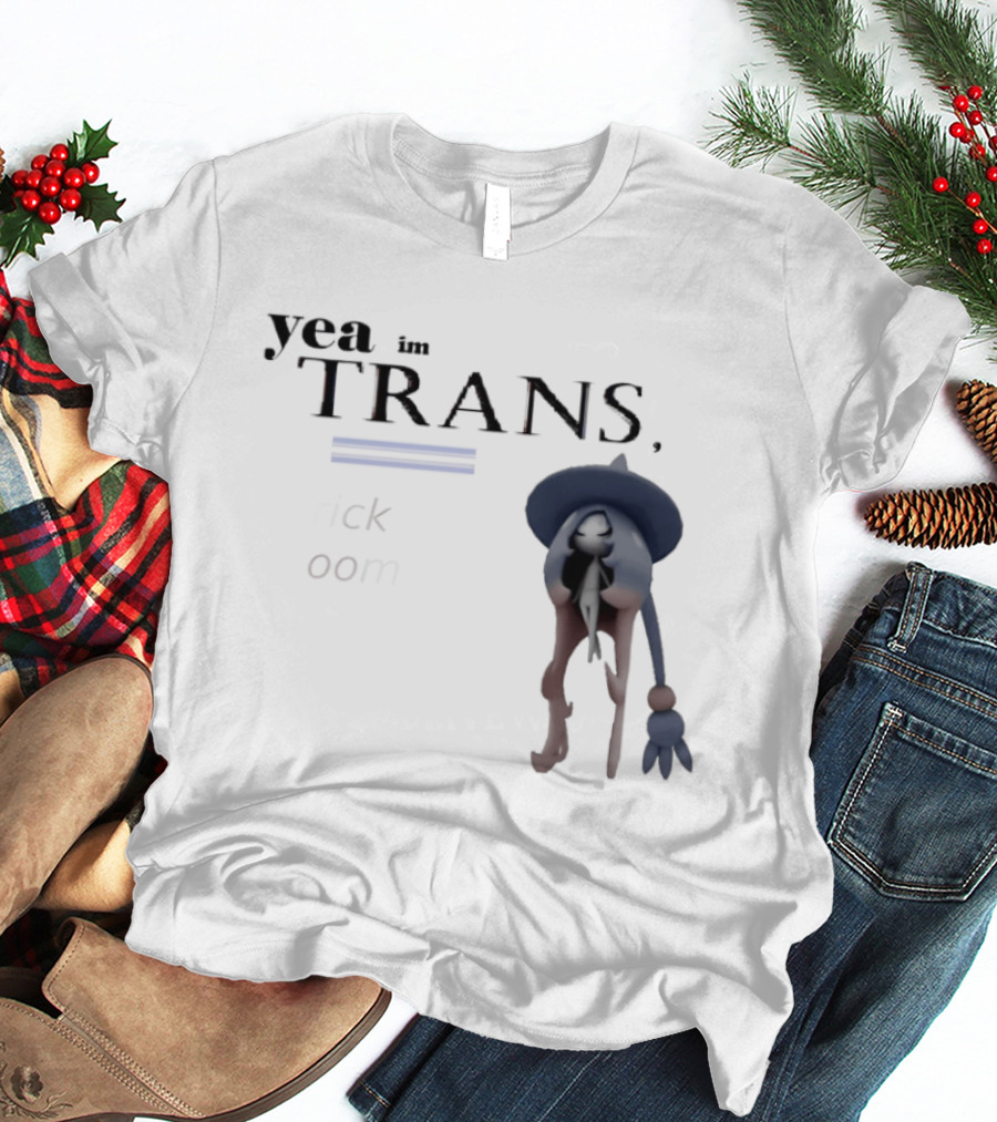 Hatterene Yea I'm Trans Trick Room T-Shirt