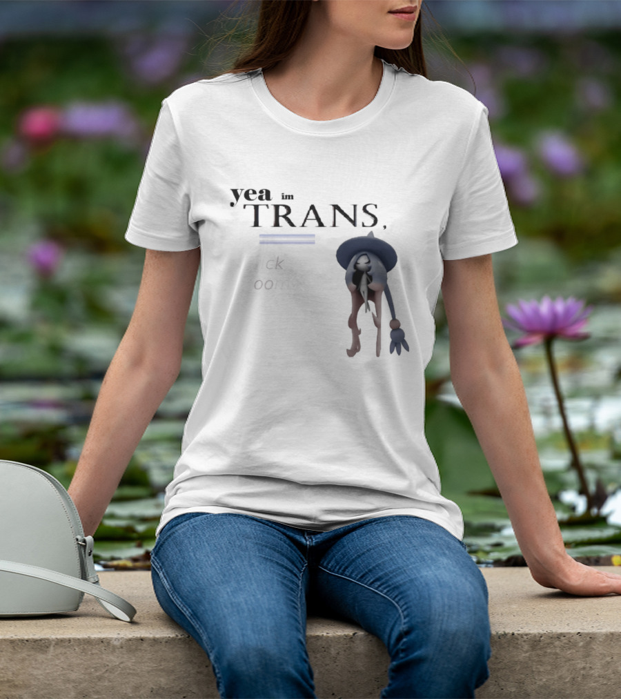 Hatterene Yea I'm Trans Trick Room T-Shirt