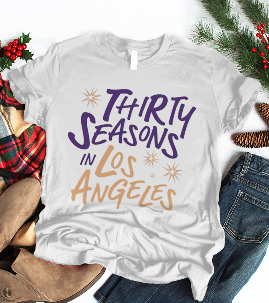 Thirty Seasons In Los Angeles Sparks T-Shirt