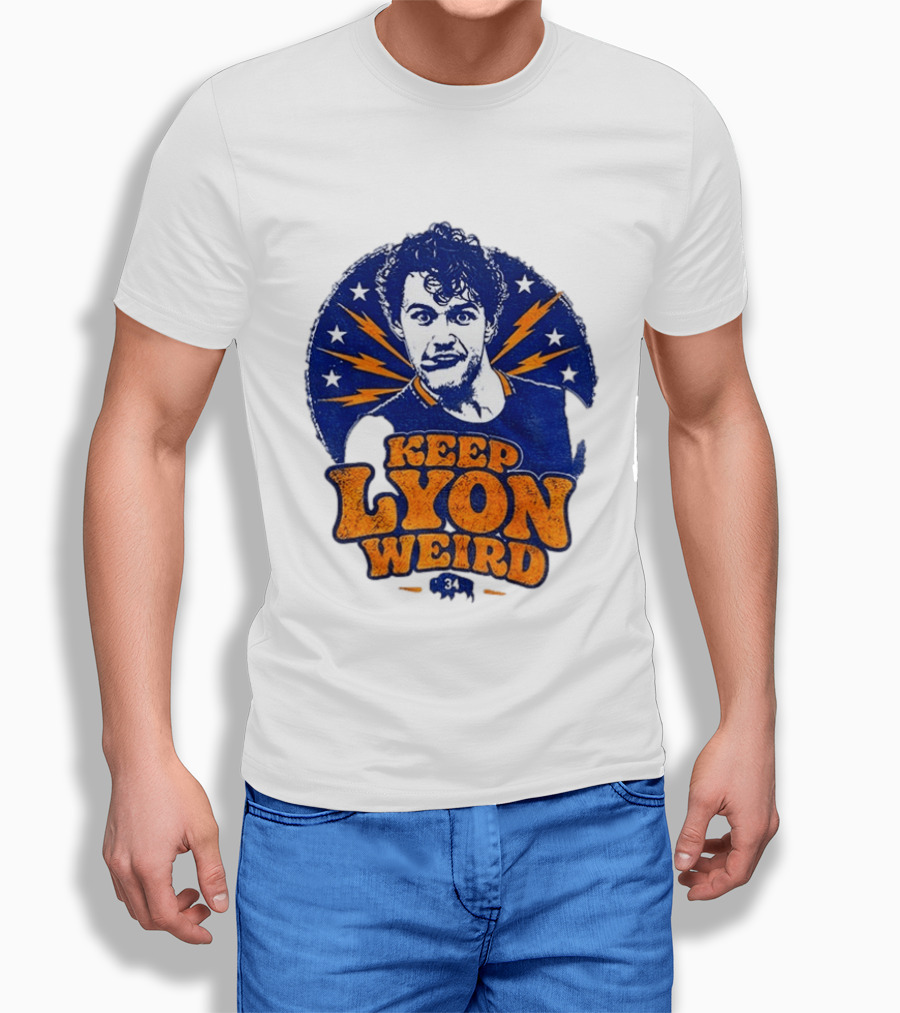 Keep Lyon Weird Alex Lyon Buffalo Sabres NHL 2026 T-Shirt