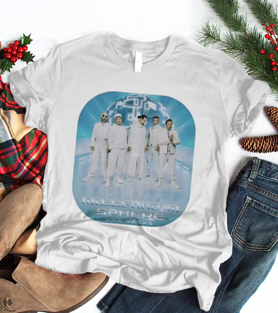 Backstreet Boys Into The Millennium Sphere Las Vegas 2026 T-Shirt