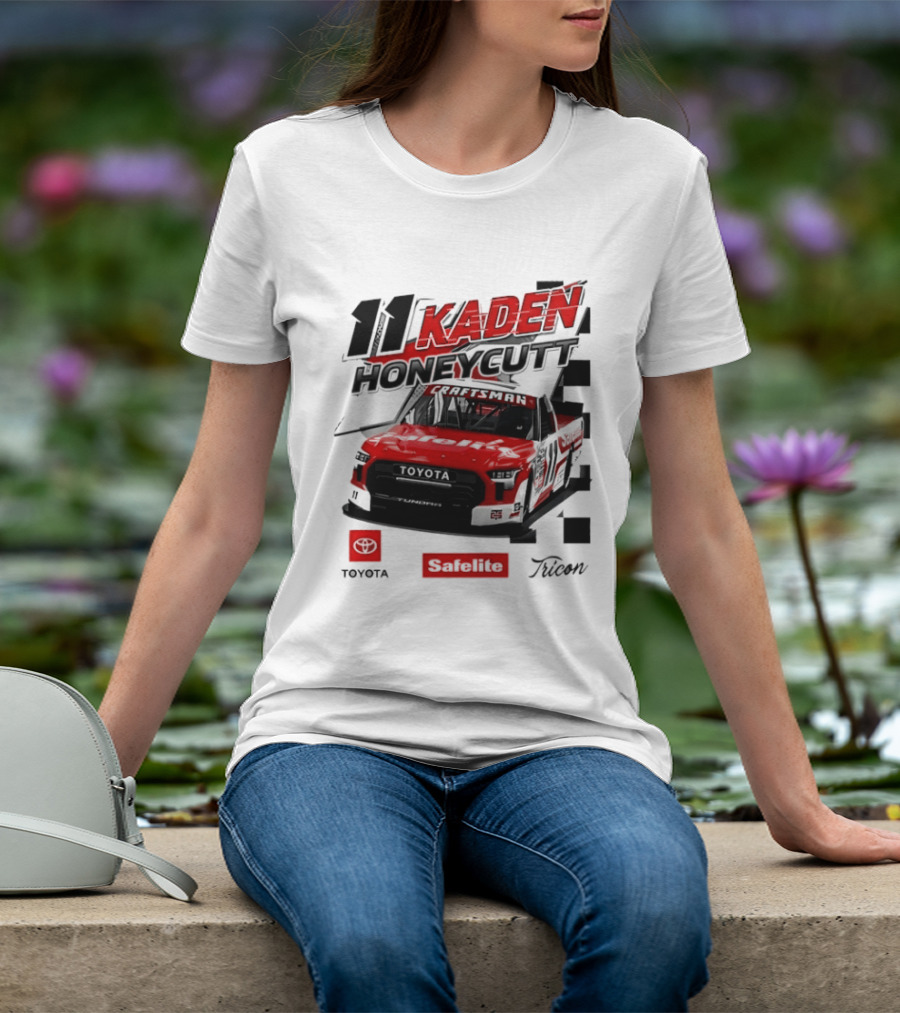 Kaden Honeycutt 11 Toyota Tundra TRICON Garage Racing Team T-Shirt