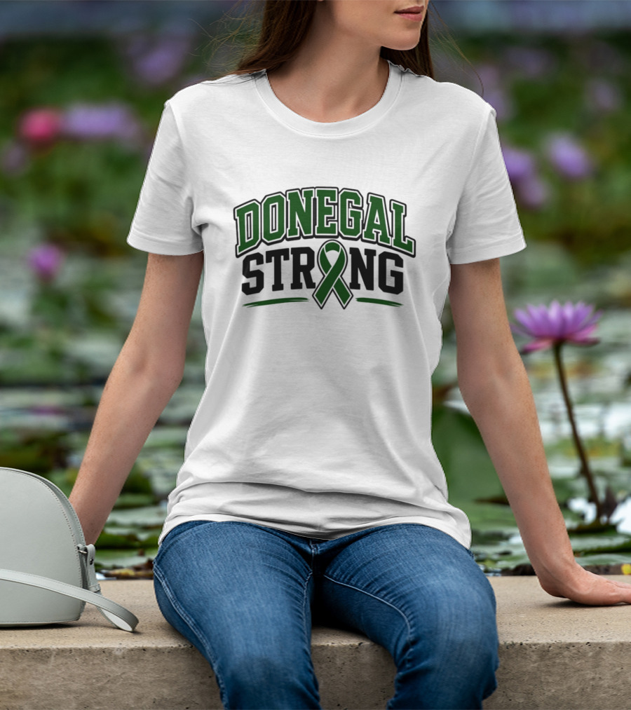 Donegal Strong 2026 Support Awareness Green Ribbon T-Shirt