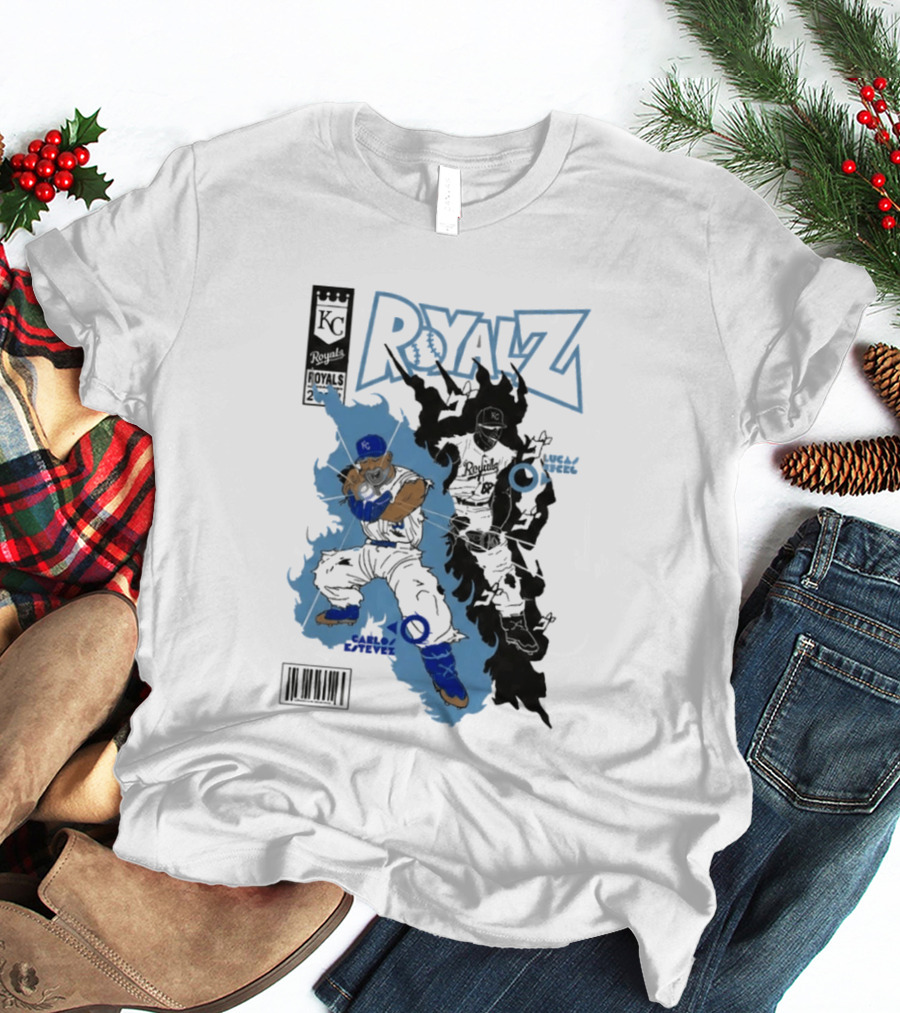 Royals Dragon Kamehameha Baseball Anime T-Shirt