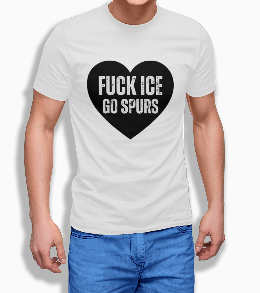 San Antonio Spurs Fuck Ice Go Spurs 2026 Lover T-Shirt