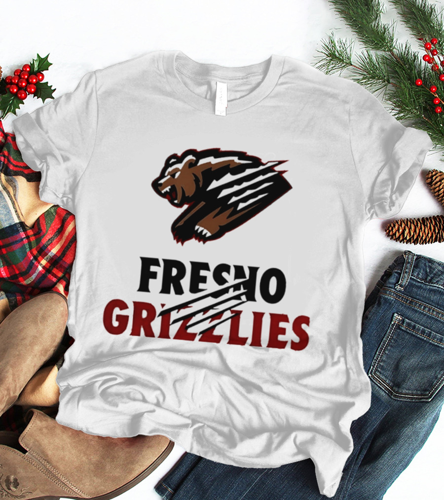 Fresno Grizzlies Growlifornia Bear Flag 2026 T-Shirt
